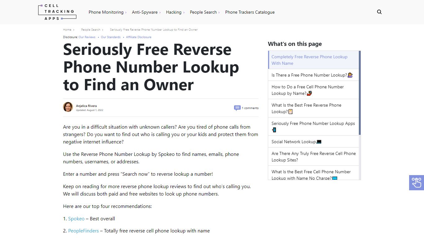 Seriously Free Reverse Phone Number Lookup | Search Any Number